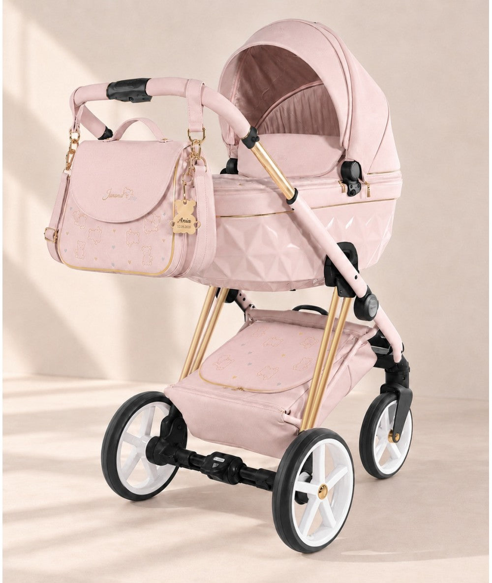 Junama Diamond Cubby Kombi-Kinderwagen - Pink