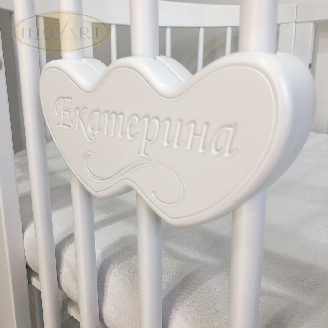 Namensschild auf Magneten