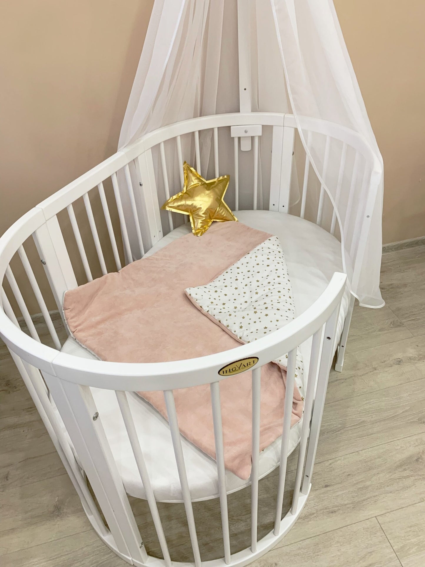 Velours-Karo-Umschlag