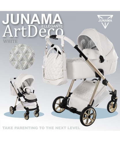 JUNAMA ELLEGANTE ArtDeco - WHITE
