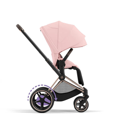 CYBEX e-PRIAM Set Gestell in Roségold- Peach Pink
