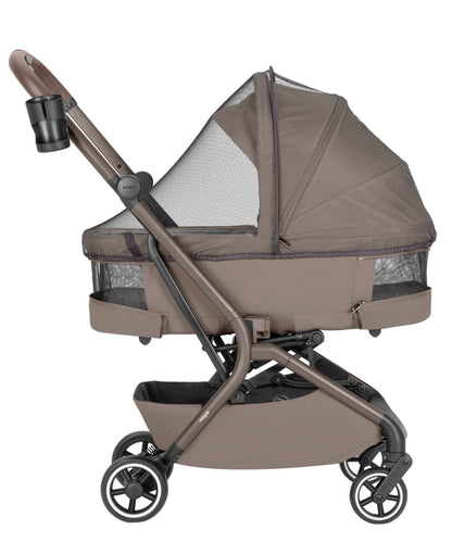 2-in-1 Kinderwagen „CARRELLO MAGIA“ - Cocoa Beige
