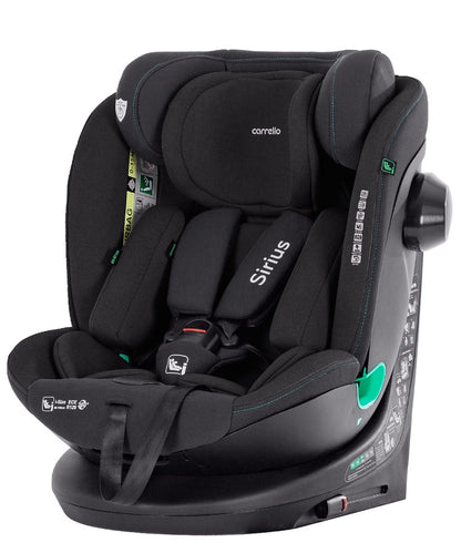 Baby car seat Carrello Sirius CRL-8808 Absolute Black
