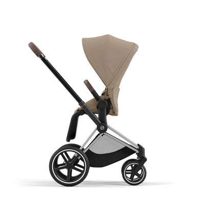 CYBEX PRIAM Set Gestell in Chrome Brown - Cozy Beige