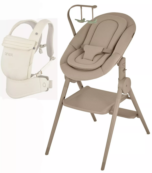 BUNDLE SET: ANEX BABYTRAGE „WHIZ-HUG“ & ANEX OZY - HOCHSTUHL