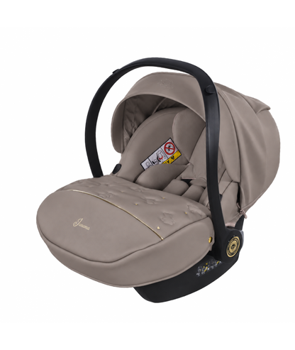 Junama Diamond Cubby Kombi-Kinderwagen - Cappuccino/Gold