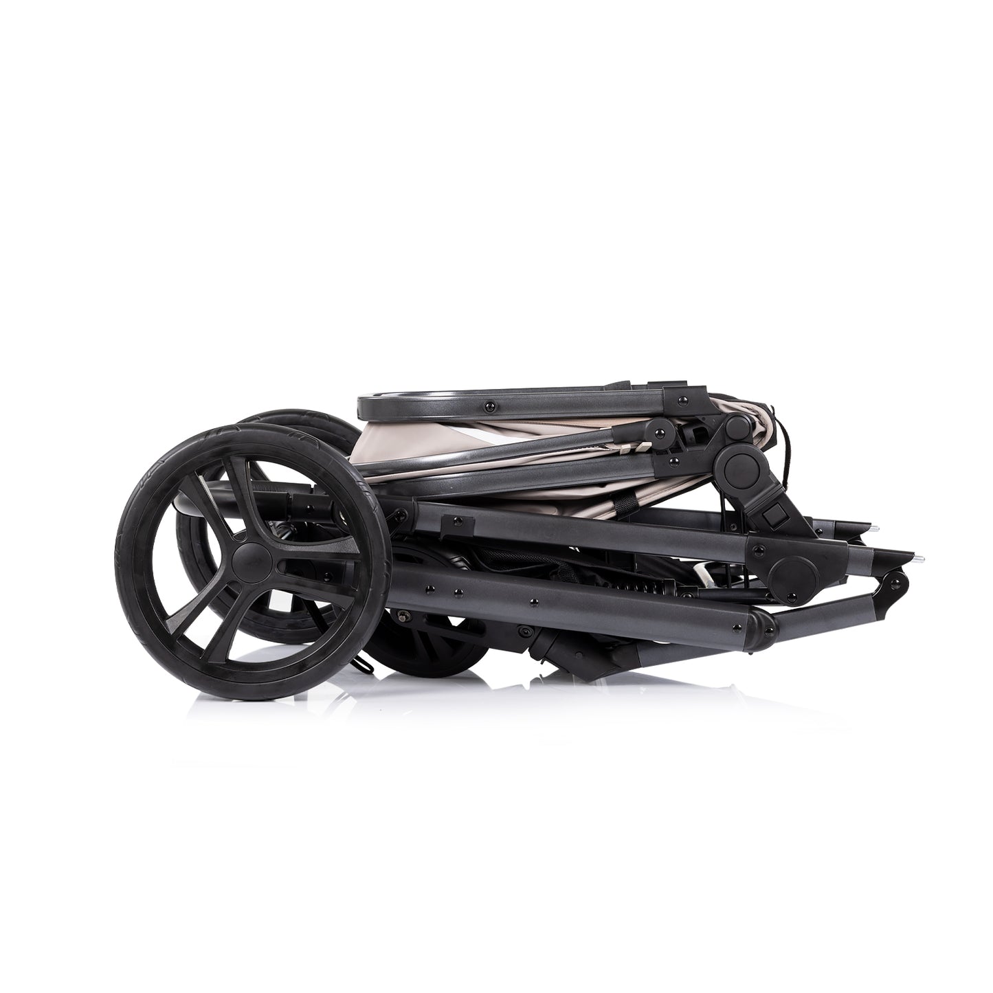 3-in-1 VERWANDELBARER KINDERWAGEN „AMORE“ LATTE