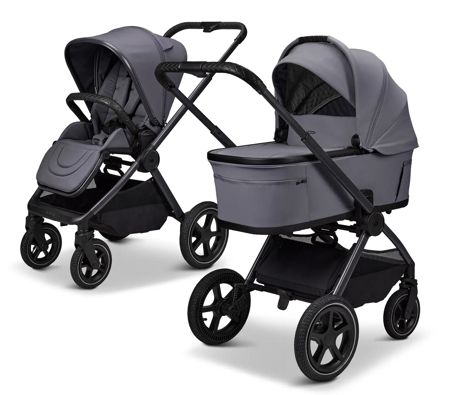 MOON GIO FOLD AIR KOMBI-KINDERWAGEN - GRAPHITE
