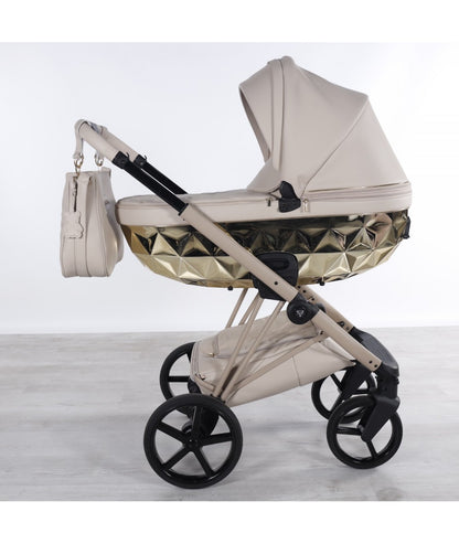 Junama Diamond Cubby Kombi-Kinderwagen - Beige