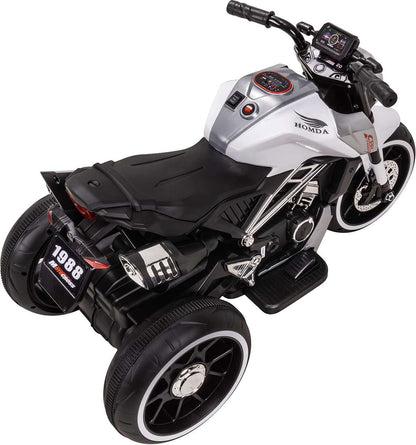 Kindermotorrad Cruiserbike, Motorsound, Bremsautomatik, 36 Watt, 2x 6 Volt, Hartplastikreifen, LED