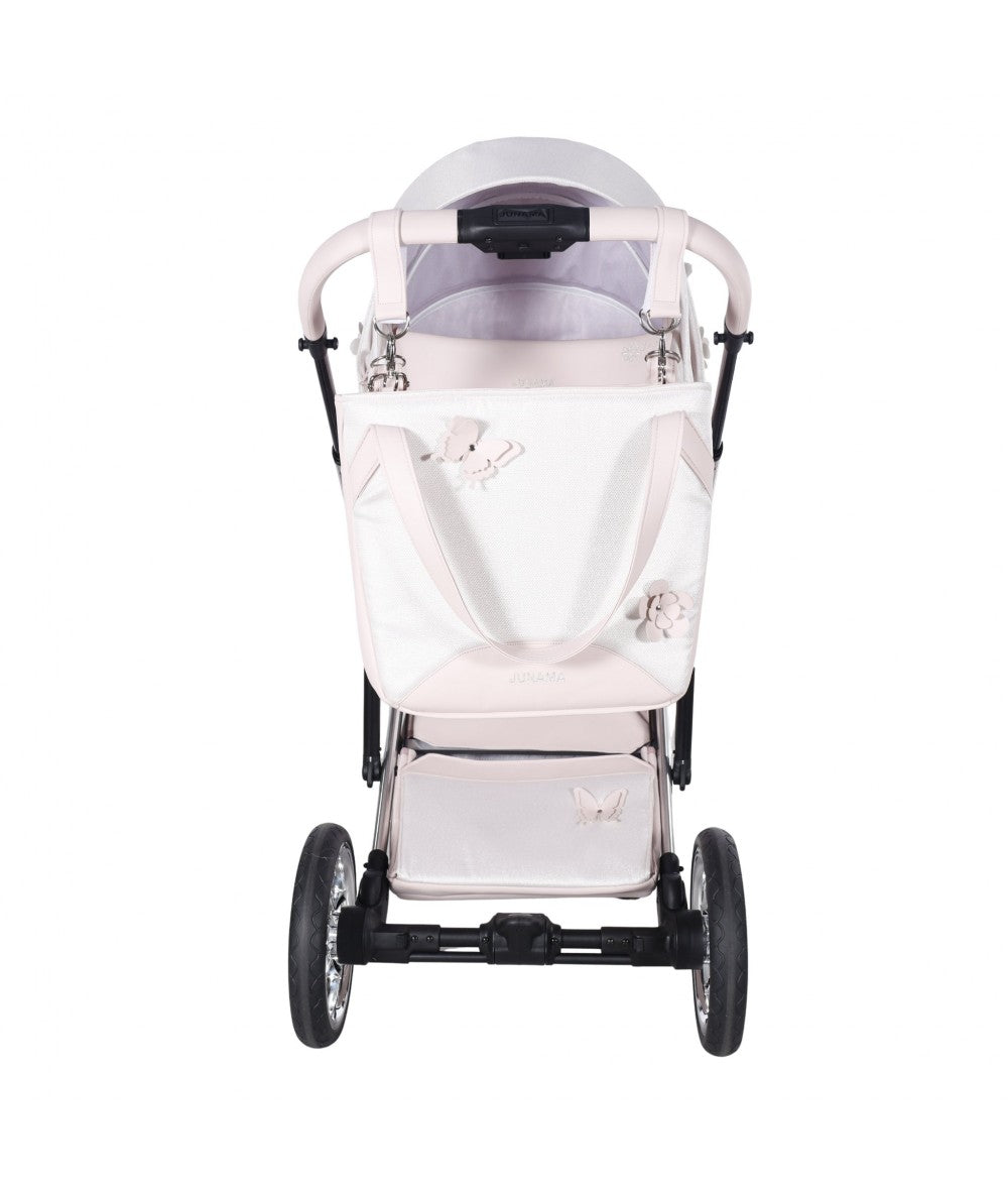 Junama Diamond Le Fleur Kombi-Kinderwagen - Pink