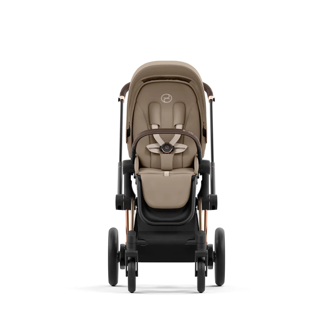 CYBEX e-PRIAM Set Gestell in Roségold - Cozy Beige