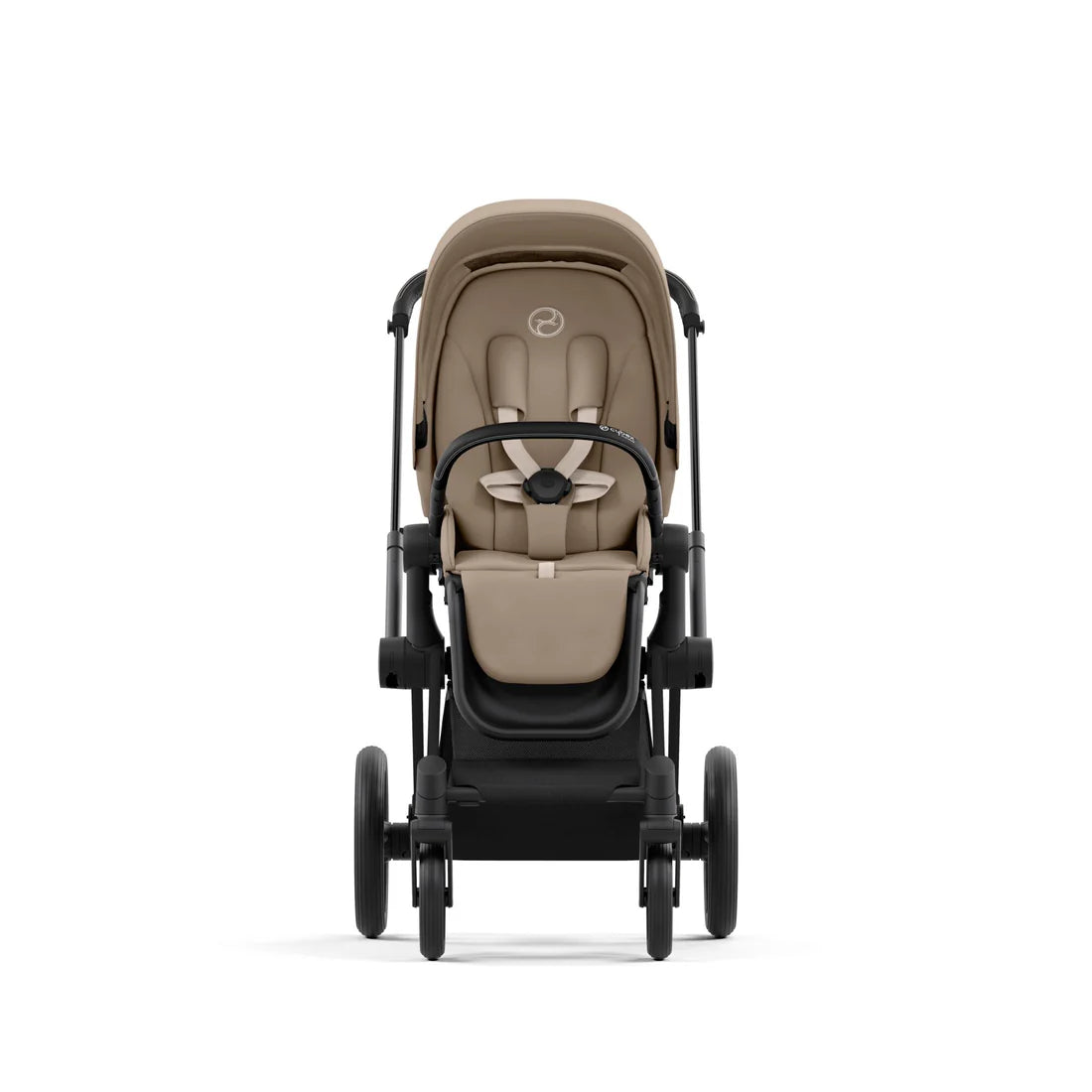 CYBEX PRIAM Set Gestell in Matt Black - Cozy Beige