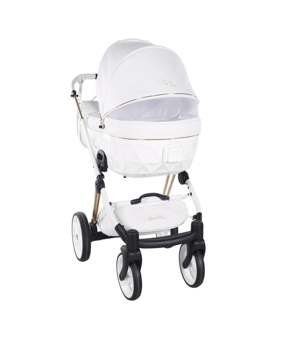 Junama Diamond Cubby Kombi-Kinderwagen - White