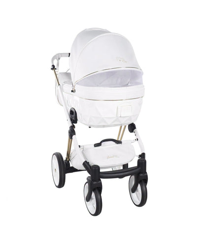 Junama Diamond Cubby Kombi-Kinderwagen - White