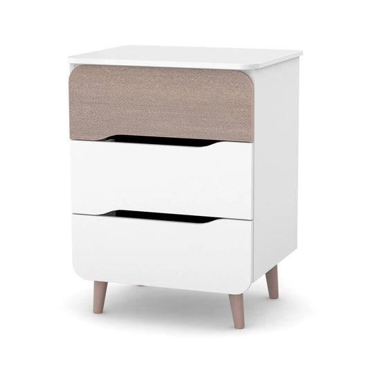 Veres Sydney 600 Kinderkommode (60 cm) Cappuccino Weiß