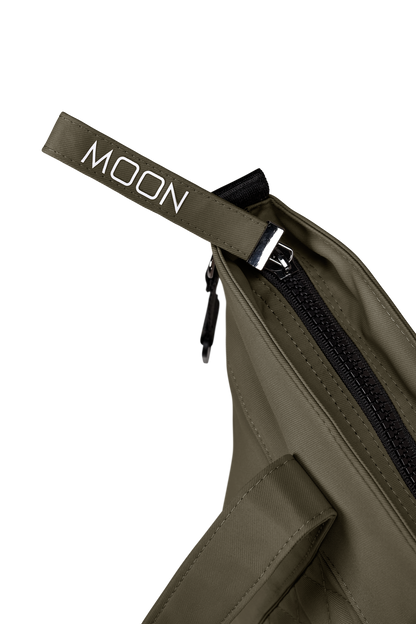 MOON - V-SHAPE BAG moss