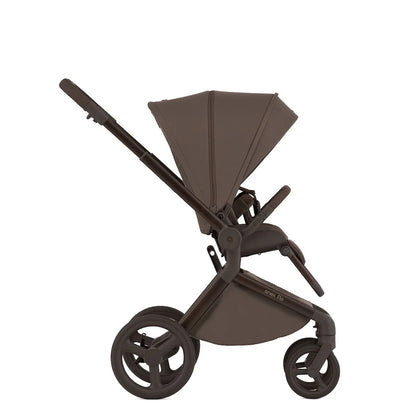 BUNDLE SET: ANEX FLO BROWNY Kombi-Kinderwagen 4in1 inkl. NUNA ARRA FLEX BABYSCHALE & BASE NEXT