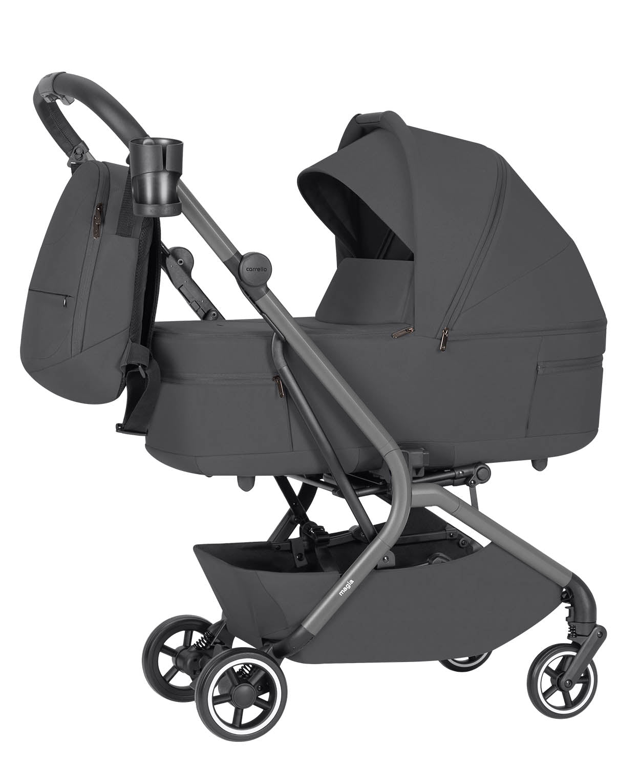 2-in-1 Kinderwagen „CARRELLO MAGIA“ - Elm Grey