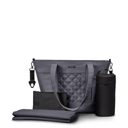 MOON - V-SHAPE BAG graphite