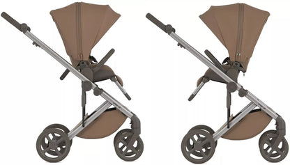 Anex Eli – Bundle 3in1 – Kombi Kinderwagen – inkl. Sportsitz, Babywanne und Avionaut Cosmo 2.0 Smart Babyschale – Woody – Kollektion 2026