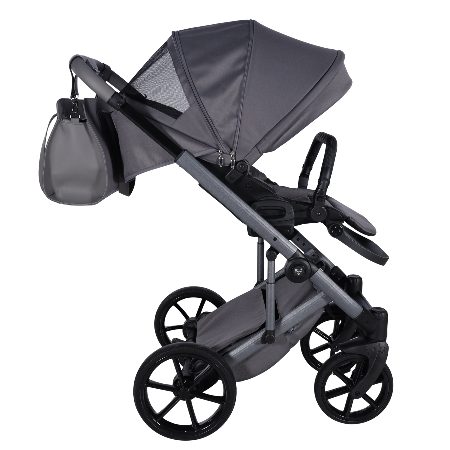 Junama Diamond Termo Ellegante Kombi-Kinderwagen - Dark Grey