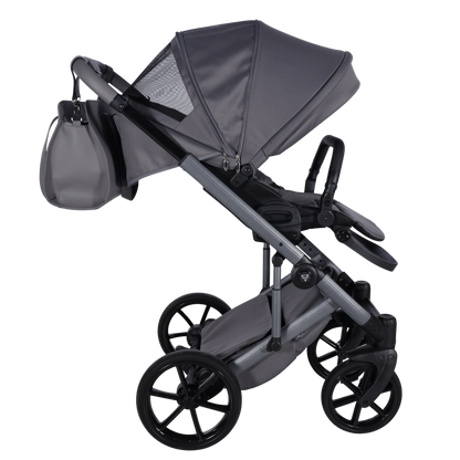 Junama Diamond Termo Ellegante Kombi-Kinderwagen - Dark Grey