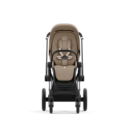 CYBEX PRIAM Set Gestell in Chrome Black - Cozy Beige