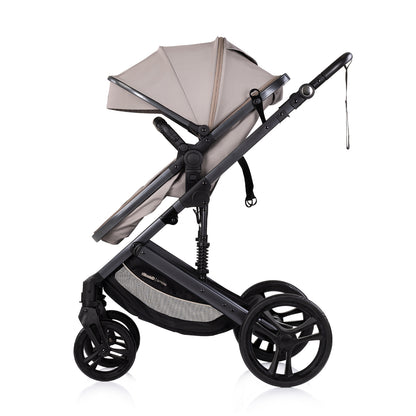 3-in-1 VERWANDELBARER KINDERWAGEN „AMORE“ LATTE