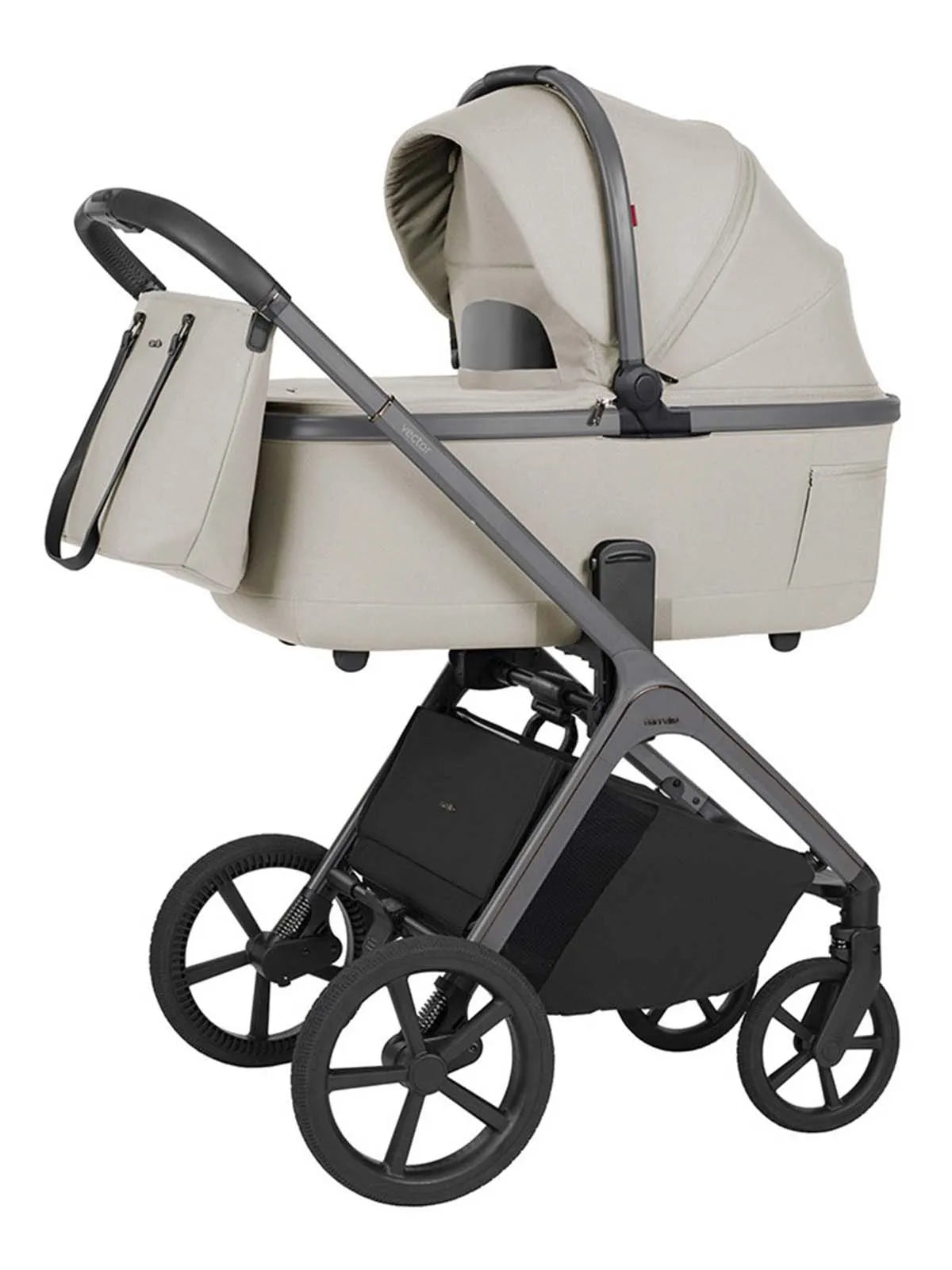 CARRELLO VECTOR F CRL-6700 - mit faltbarer BABYWANNE - ZEPHYR BEIGE