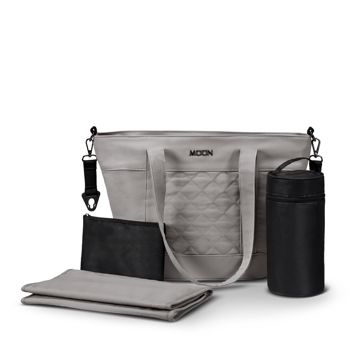 MOON - V-SHAPE BAG ghost
