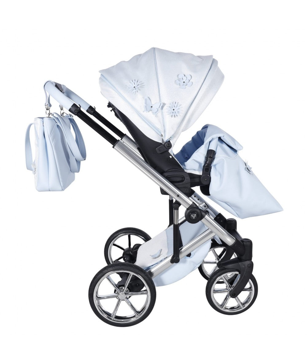 Junama Diamond Le Fleur Kombi-Kinderwagen - Blue
