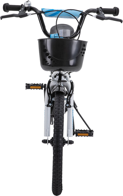Kinderfahrrad Donaldo 20 Zoll, V-Brake-Bremsen, höhenverstellbar, Seitenständer, Korb