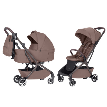 2-in-1 Kinderwagen „CARRELLO MAGIA“ - Glace Pink