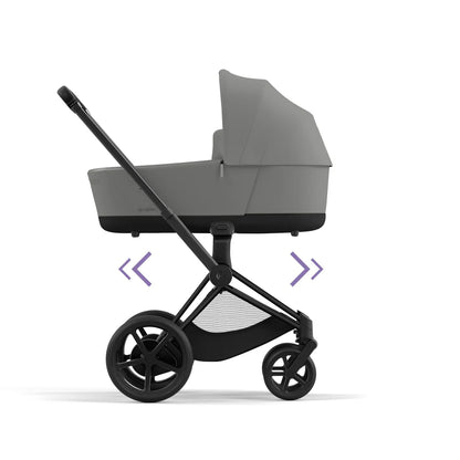 CYBEX e-PRIAM Set Gestell in Matt Black - Mirage Grey
