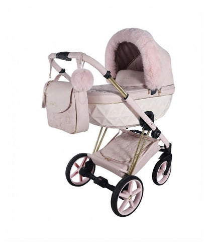 Junama Diamond Cubby Kombi-Kinderwagen - Pink