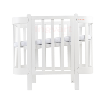 NIKA 5-in-1-Babybett, Farbe Grau
