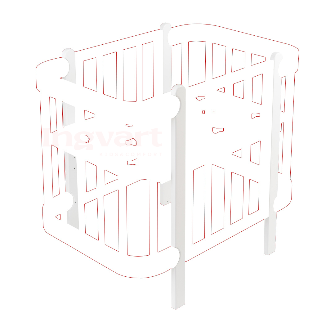 NIKA Kinderbettbeine, mintfarben