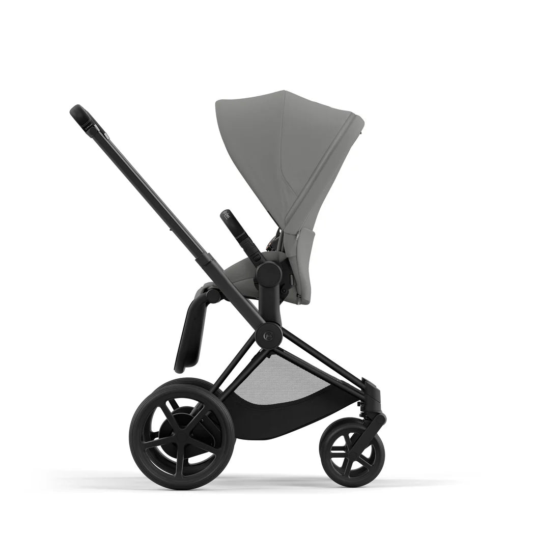 CYBEX e-PRIAM Set Gestell in Matt Black - Mirage Grey