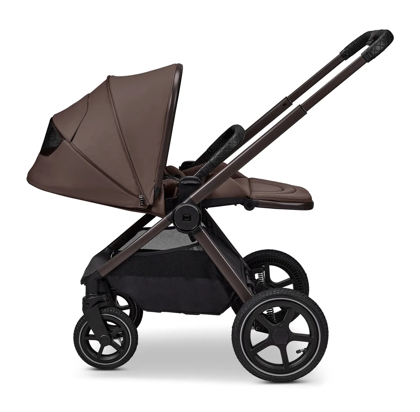 MOON GIO FOLD AIR KOMBI-KINDERWAGEN - GREIGE