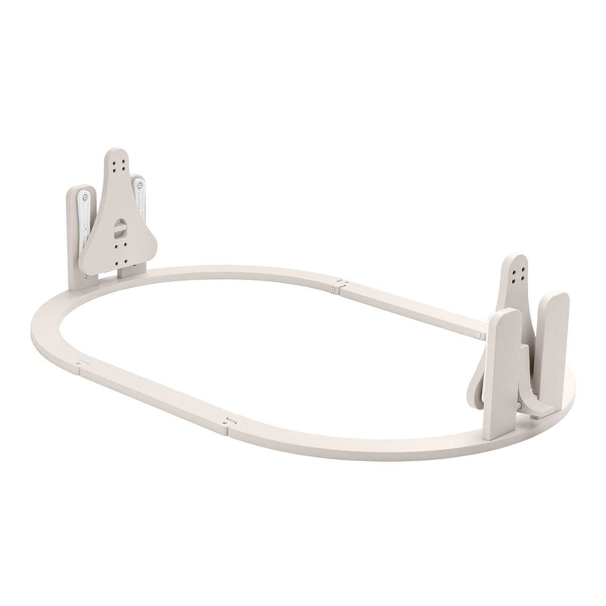 Wiegenaufsatz für 7-in-Babybett OVAL Cashmere