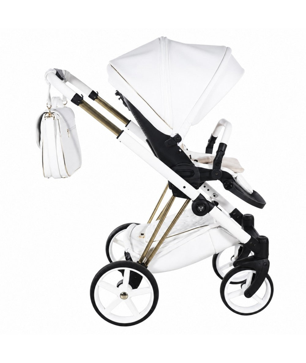 Junama Diamond Cubby Kombi-Kinderwagen - White
