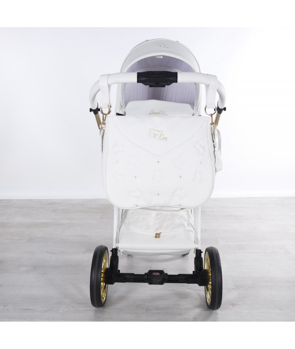 Junama Diamond Cubby Kombi-Kinderwagen - White