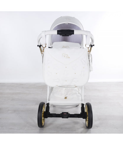 Junama Diamond Cubby Kombi-Kinderwagen - White