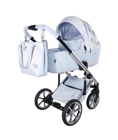 Junama Diamond Le Fleur Kombi-Kinderwagen - Blue