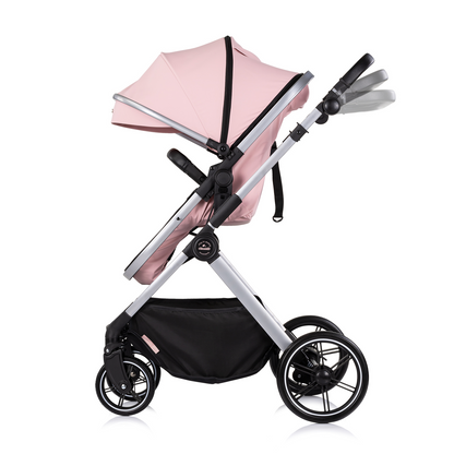 3-in-1 BABY-TRANSFORMATIONSKINDERWAGEN "PEARL" - PUDERROSA