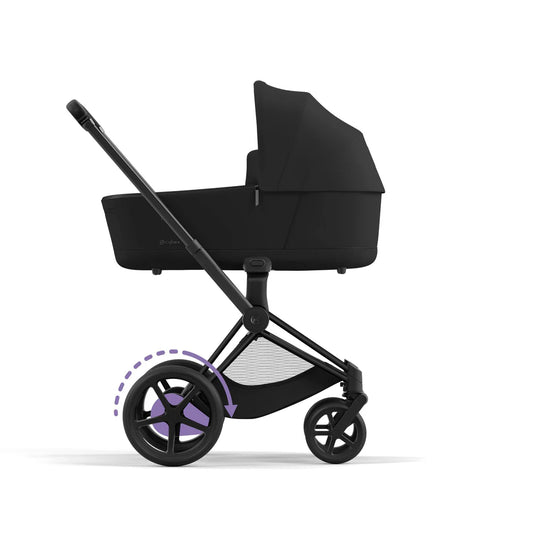 CYBEX e-PRIAM Set Gestell in Matt Black - Sepia Black