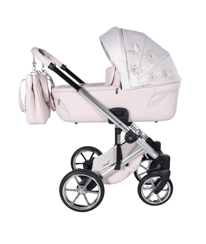 Junama Diamond Le Fleur Kombi-Kinderwagen - Pink