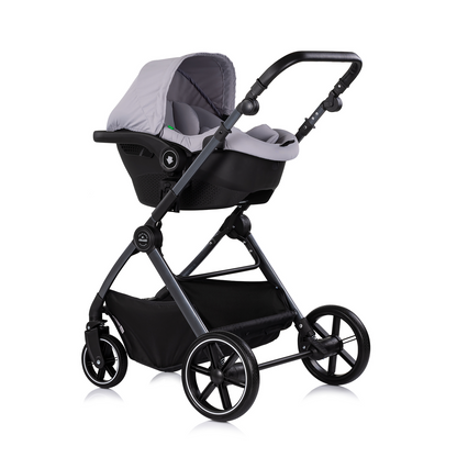 3-in-1 BABY-TRANSFORMATIONSKINDERWAGEN "PEARL" - PLATINUM