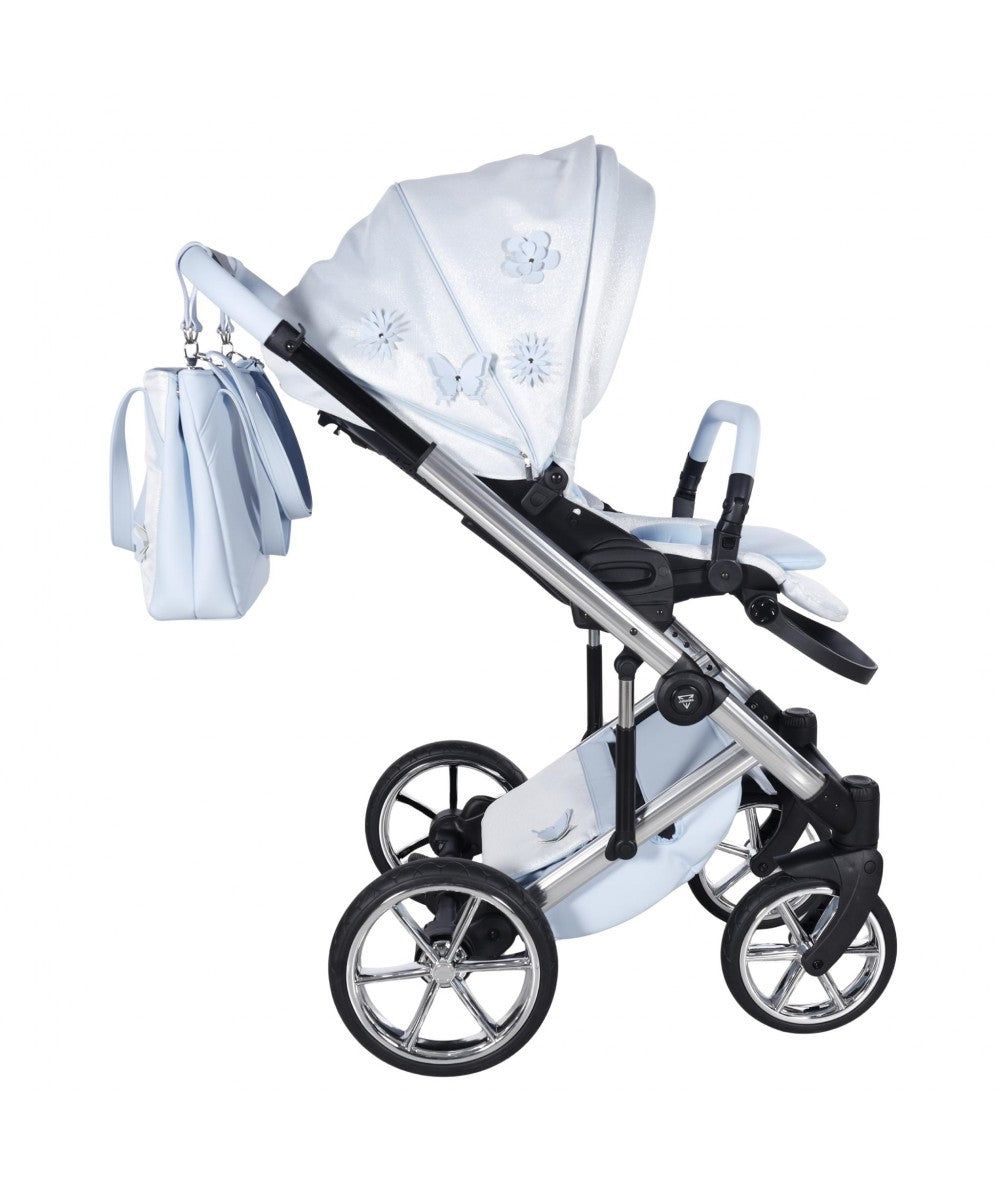 Junama Diamond Le Fleur Kombi-Kinderwagen - Blue